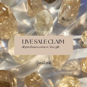 POSH LIVE SALE CLAIM 🌙